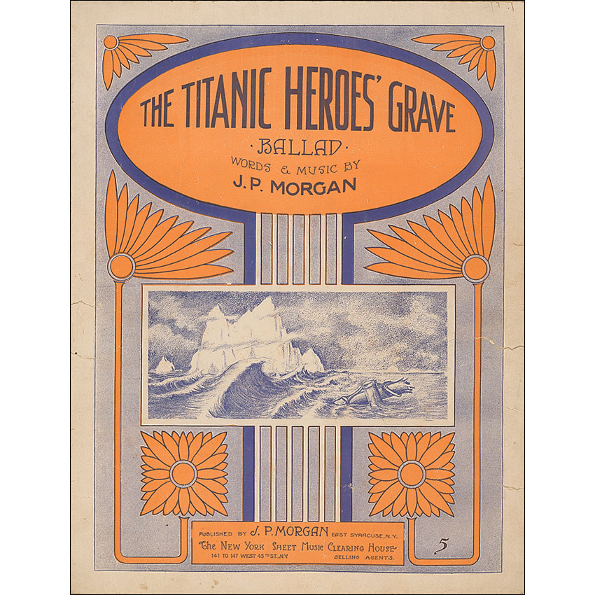 Lot #1755 The Heroes of the Titanic and The