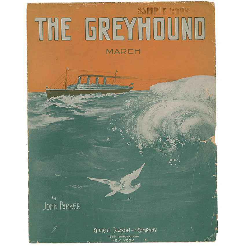 Lot #1753 The Greyhound March