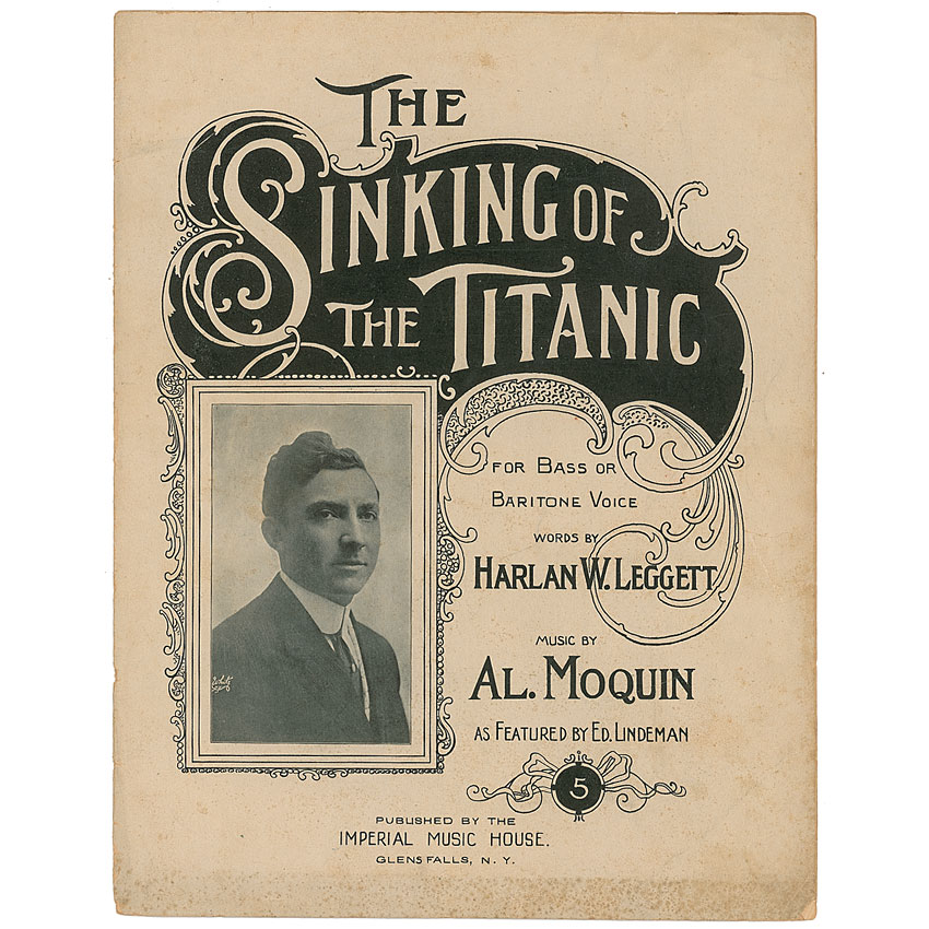 Lot #1771 The Sinking of the Titanic