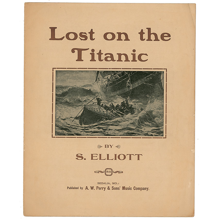 Lot #1759 Lost on the Titanic