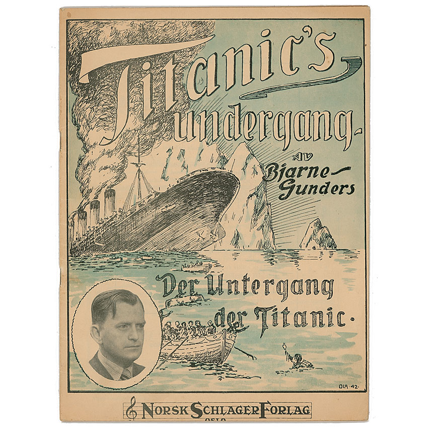 Lot #1780 Titanic’s Undergang