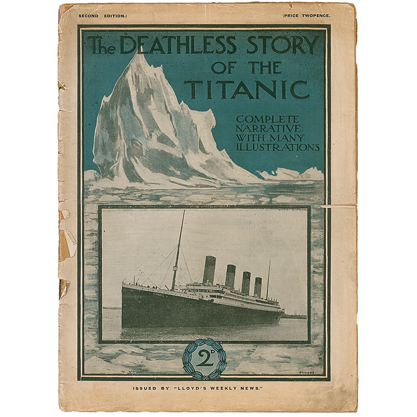 Lot #1798 The Deathless Story of the Titanic