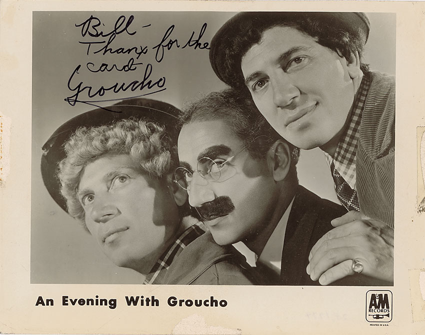 Lot #1419 Groucho Marx