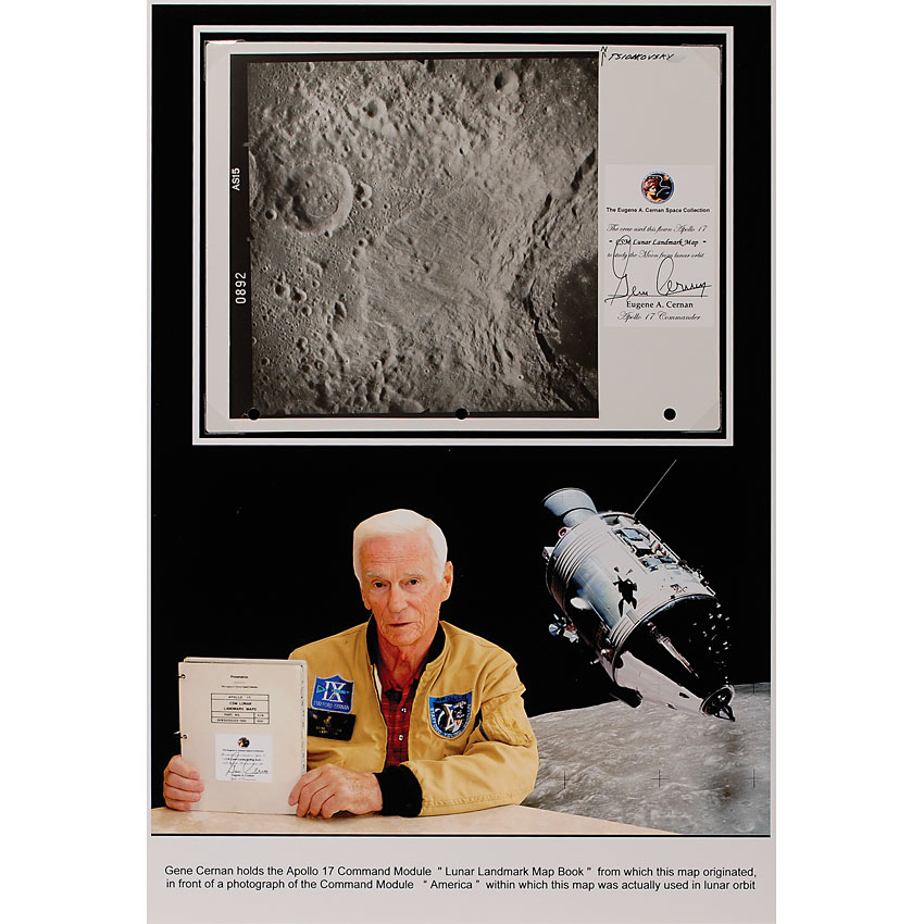 Lot #502 Apollo 17: Gene Cernan