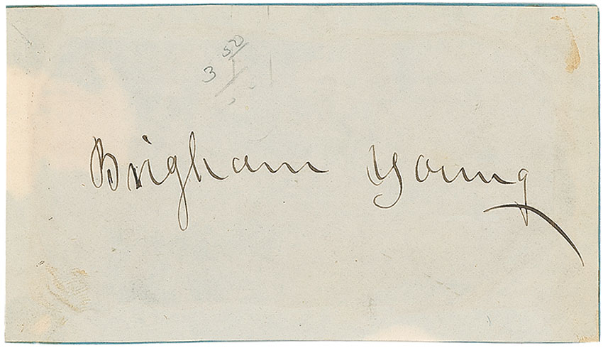 Lot #383 Brigham Young