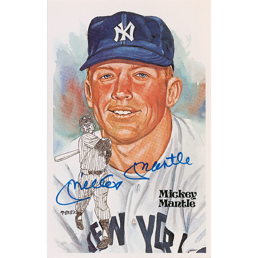 Lot #1707 Mickey Mantle