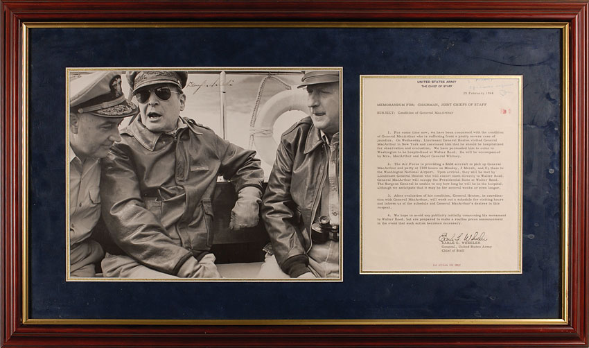 Lot #437 Douglas MacArthur