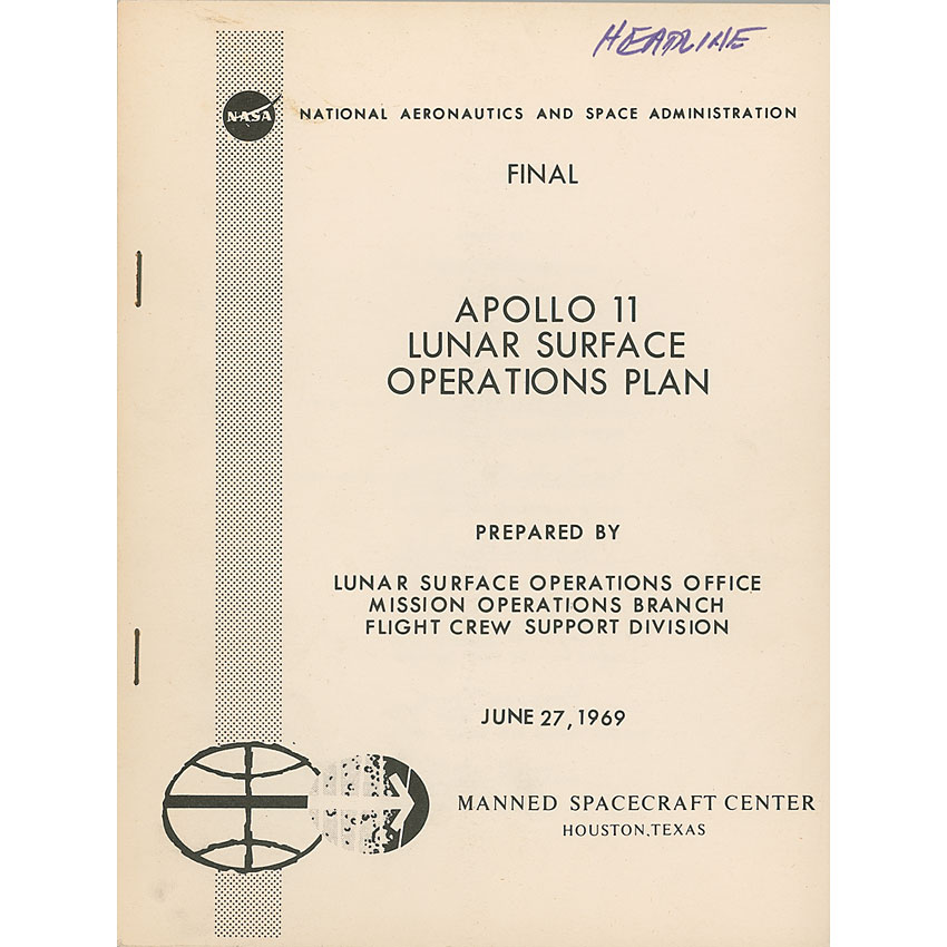 Lot #329 Apollo 11