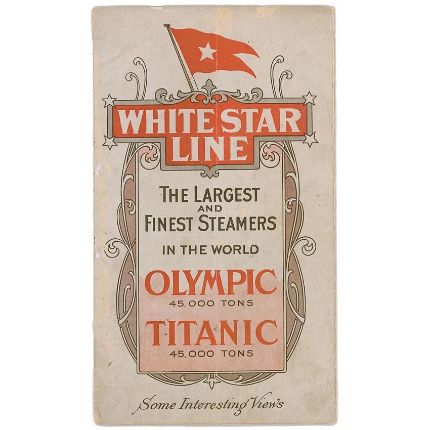 Lot #1665 Titanic and Olympic 1911