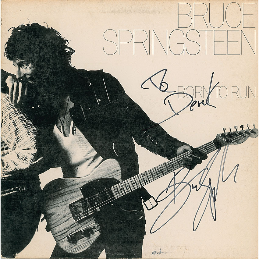 Lot #1097 Bruce Springsteen and Clarence Clemons