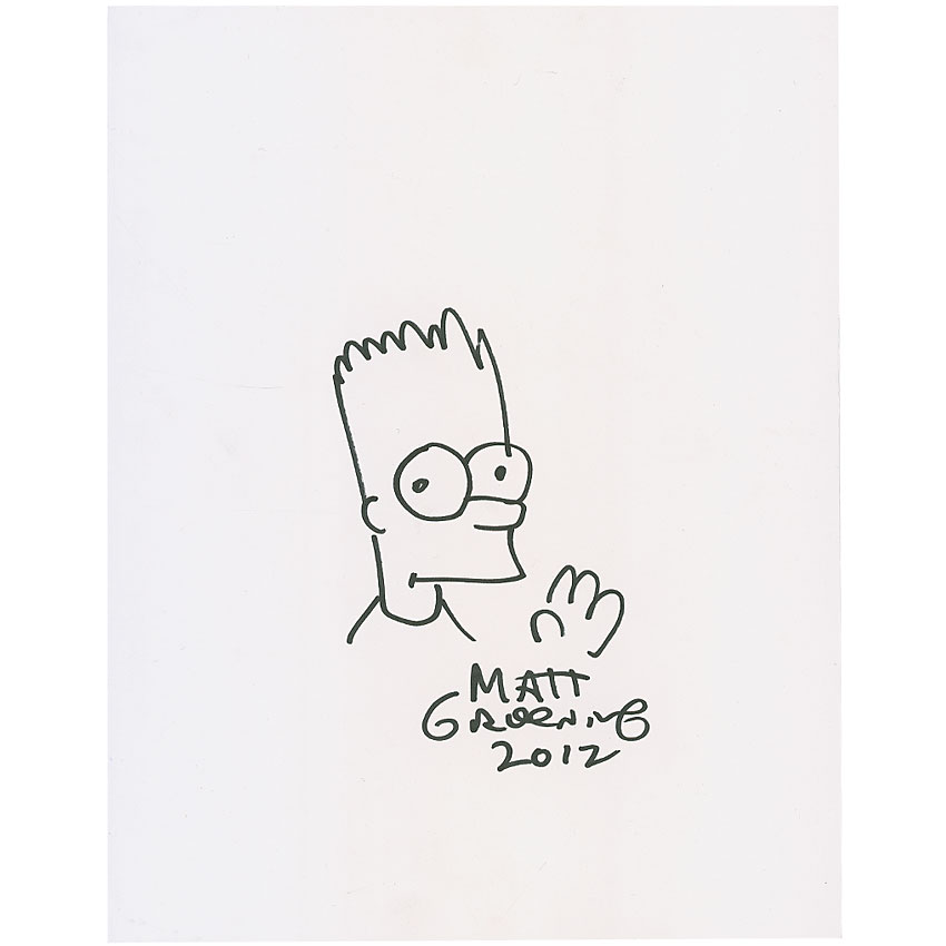 Lot #736 Matt Groening