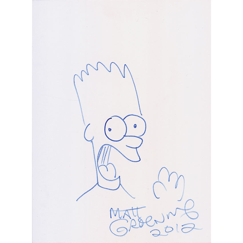 Lot #560 Matt Groening