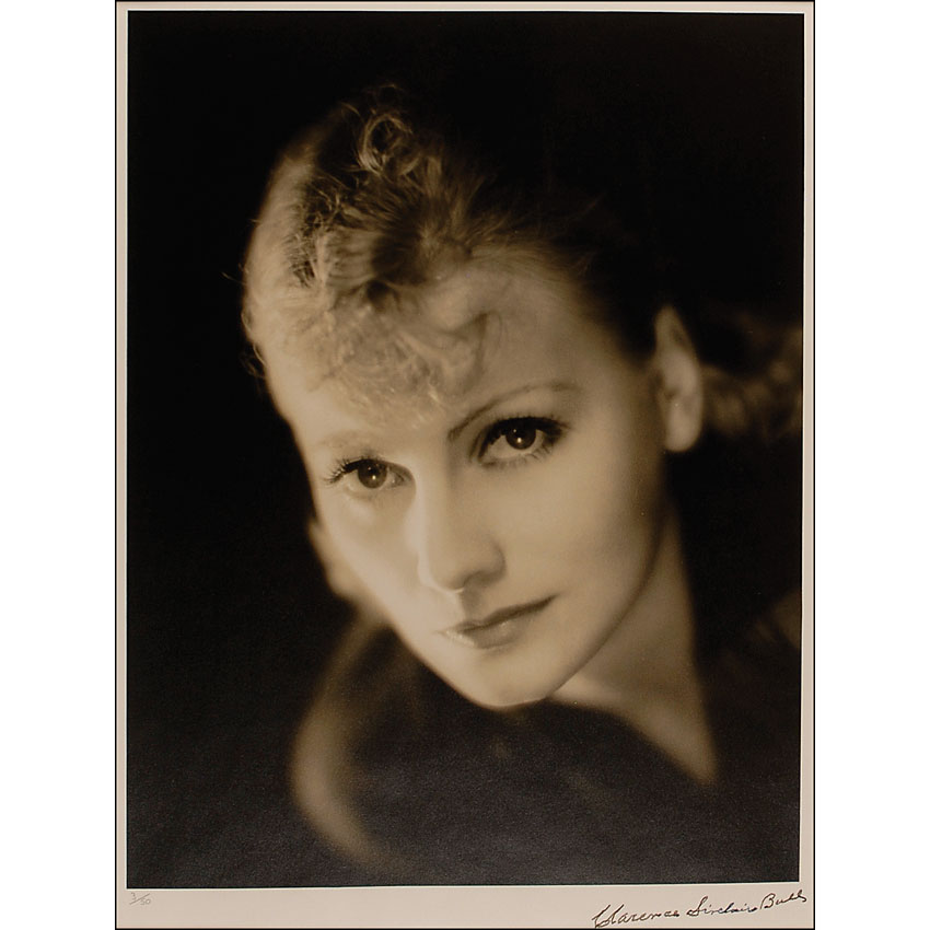 Lot #577 Clarence Sinclair Bull: Greta Garbo
