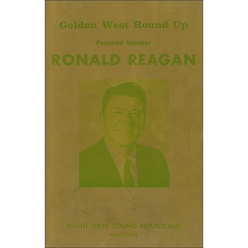 Lot #109 Ronald Reagan