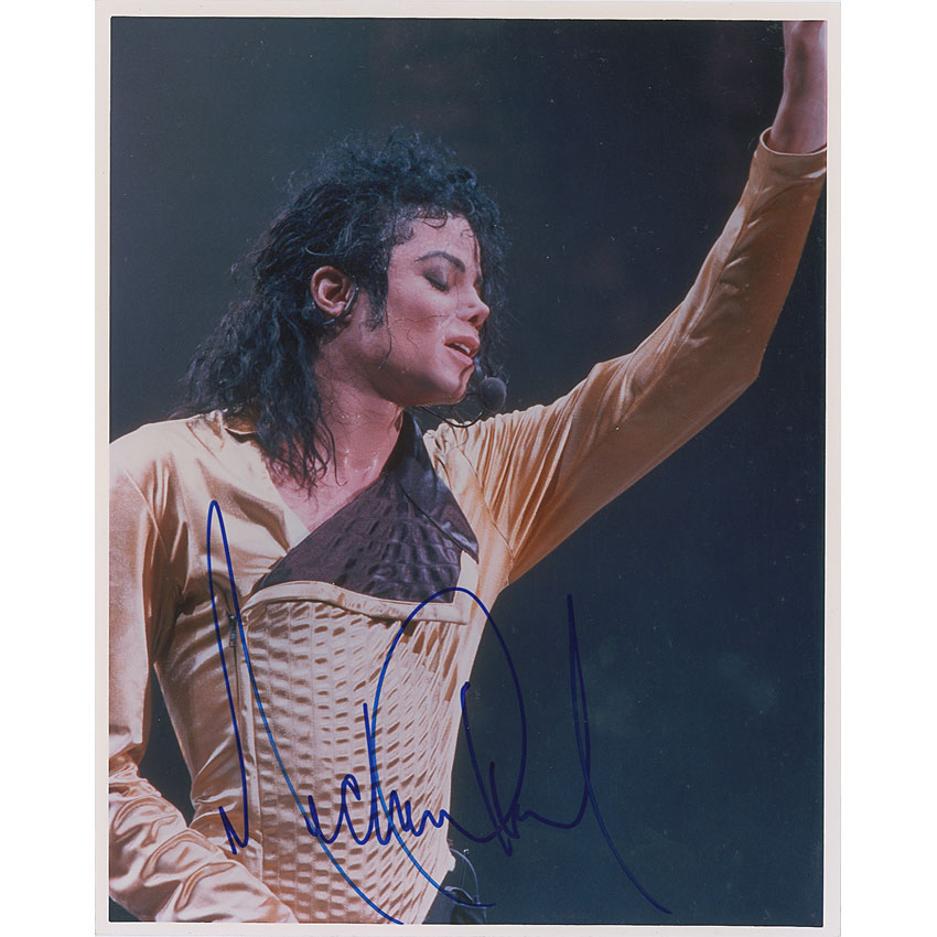 Lot #962 Michael Jackson
