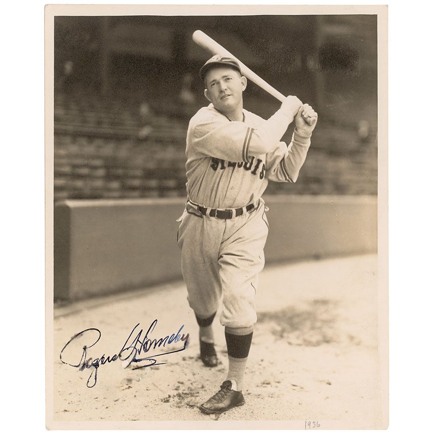 Lot #1666 Rogers Hornsby
