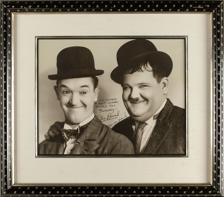 Lot #1013 Laurel and Hardy
