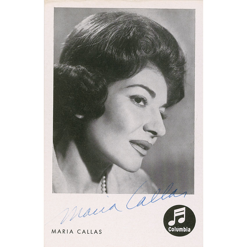 Lot #591 Maria Callas