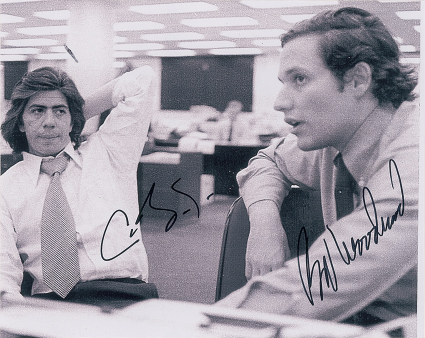 Lot #309 Watergate: Woodward and Bernstein