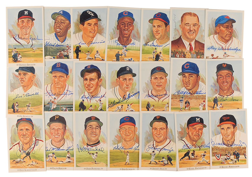 Lot #1362 Baseball Hall of Famers