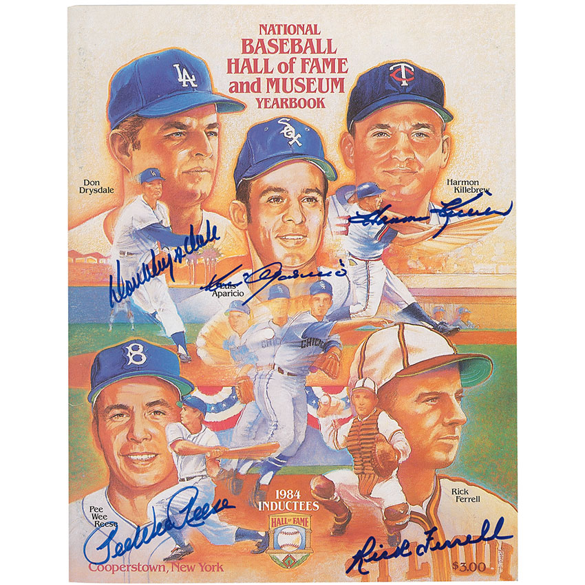Lot #1364 Baseball Hall of Famers