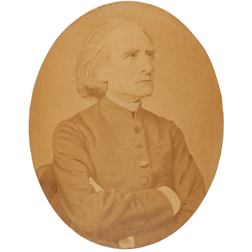 Lot #603 Franz Liszt