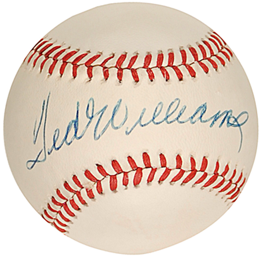 Lot #1507 Ted Williams