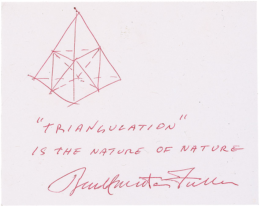 Lot #446 Buckminster Fuller