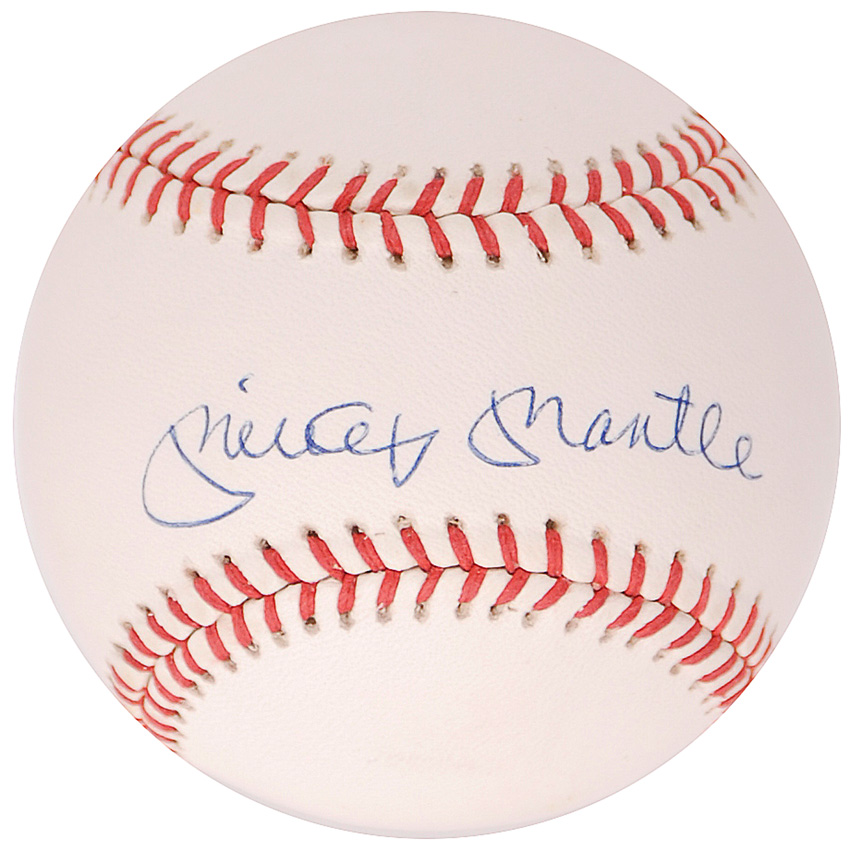 Lot #1516 Mickey Mantle