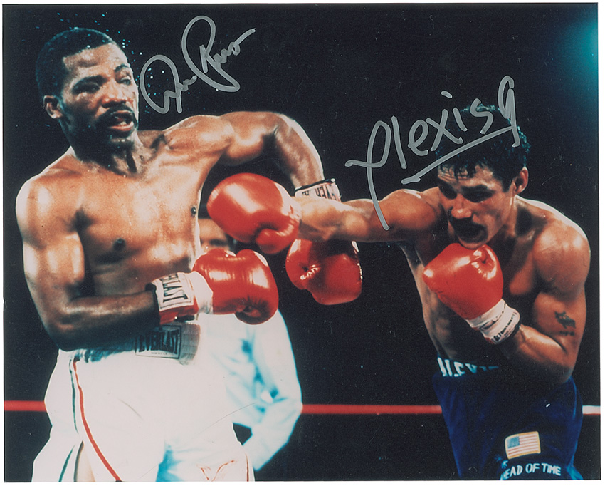 Lot #1597 Alexis Arguello and Aaron Pryor