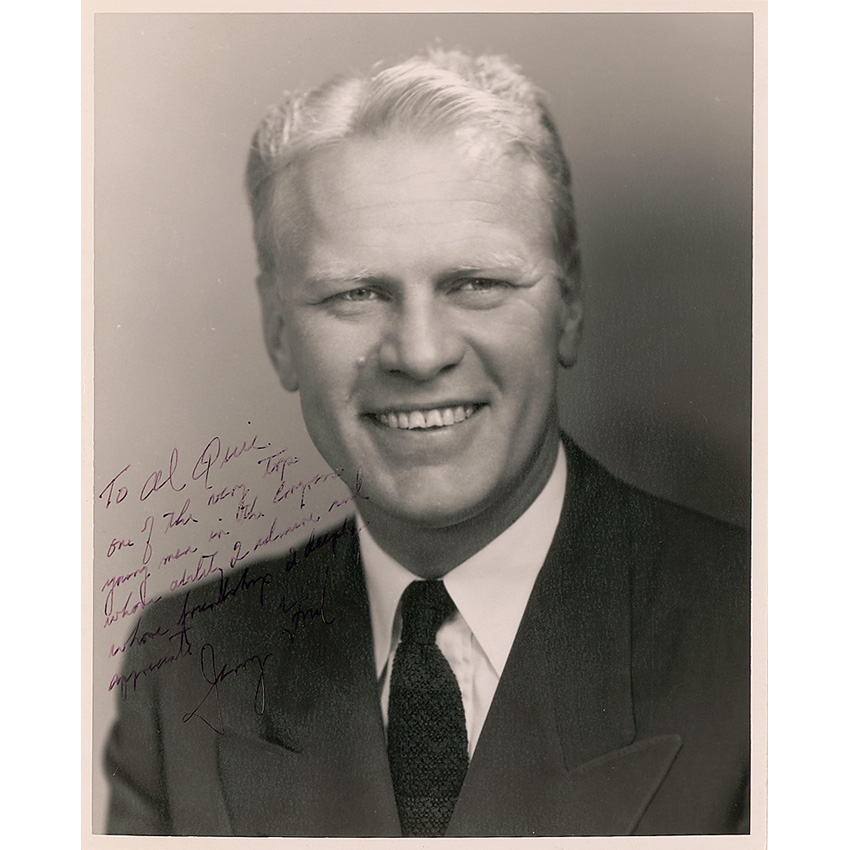 Lot #35 Gerald Ford