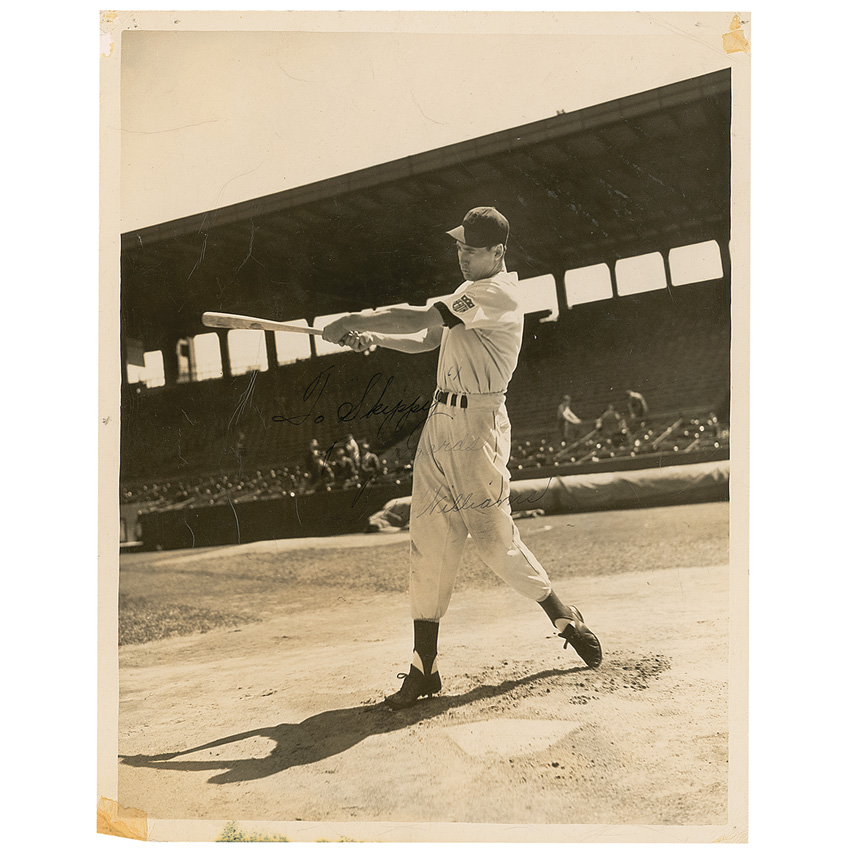 Lot #1476 Ted Williams
