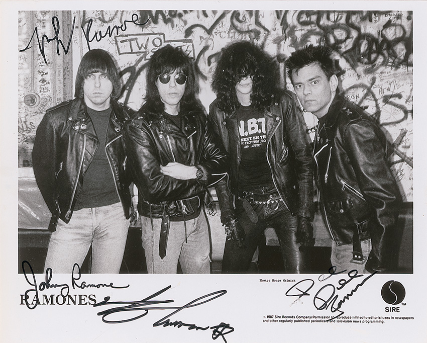 Lot #942 The Ramones