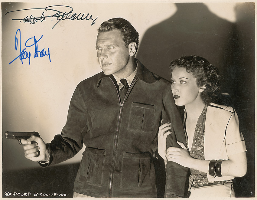 Lot #1429 Fay Wray and Ralph Bellamy