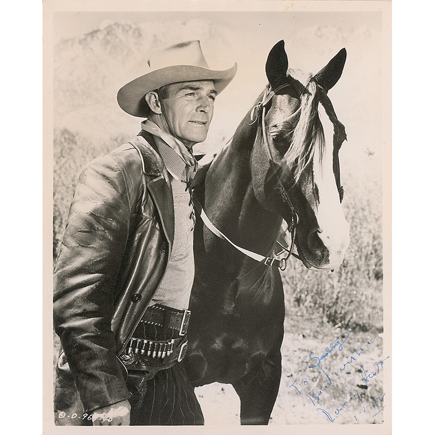 Lot #1398 Randolph Scott