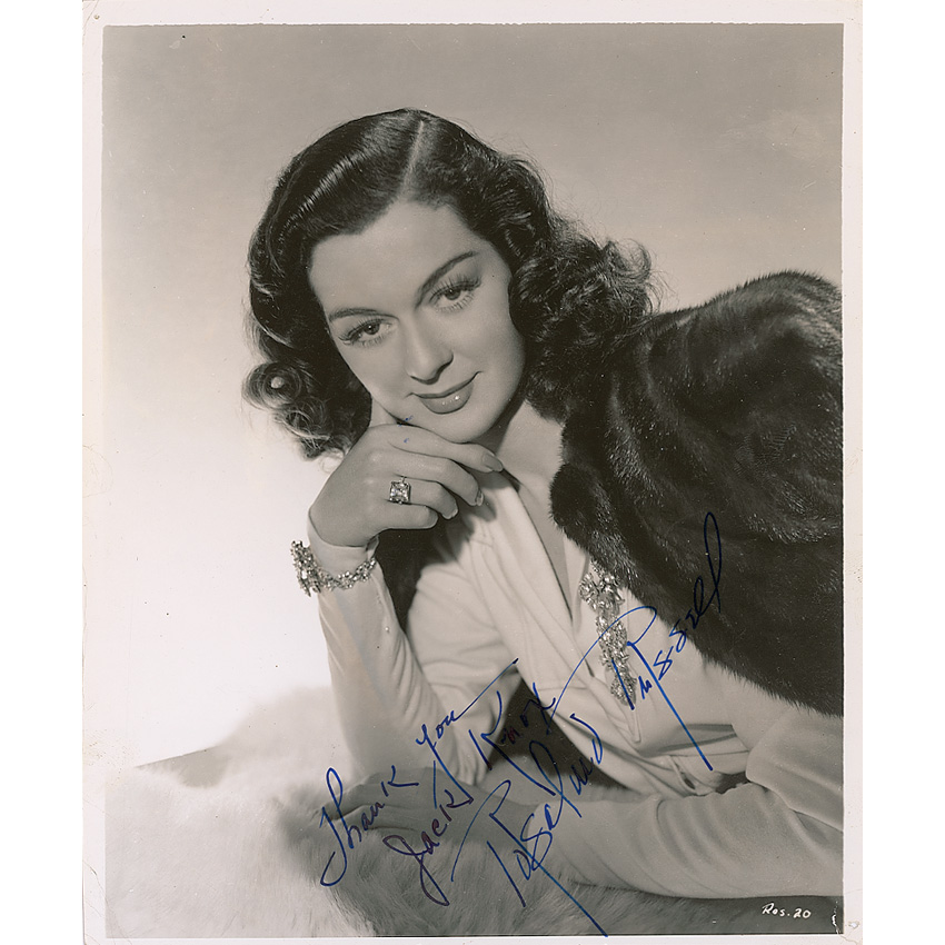 Lot #1395 Rosalind Russell