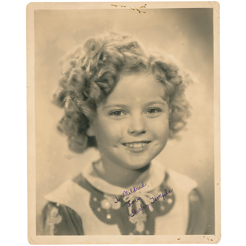 Lot #1412 Shirley Temple