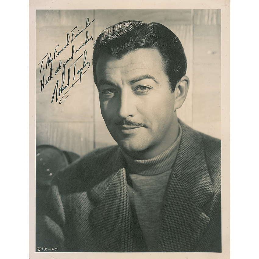 Lot #1410 Robert Taylor