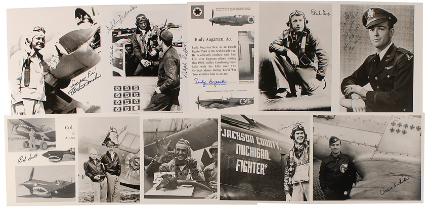Lot #317 American Fighter Aces