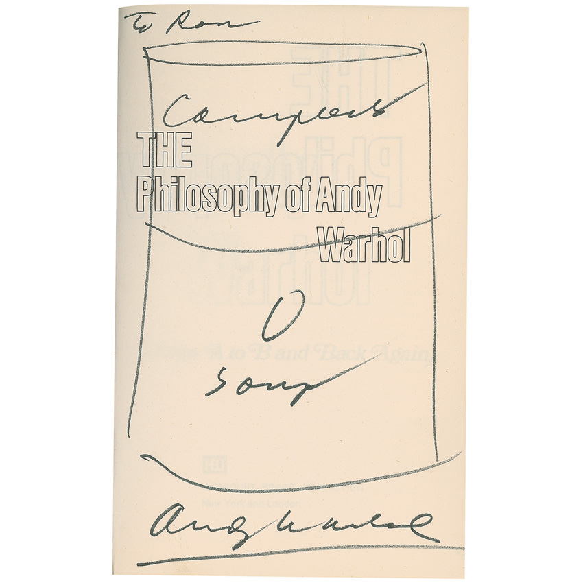 Lot #597 Andy Warhol
