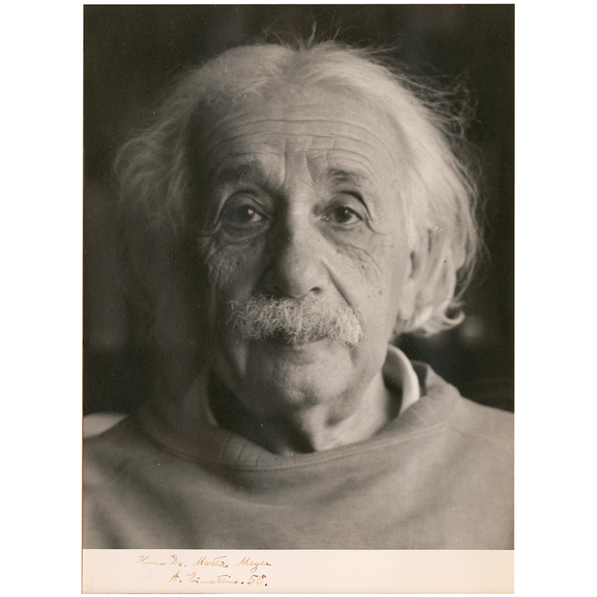 Lot #192 Albert Einstein