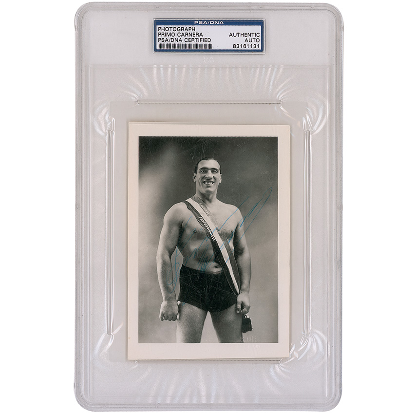 Lot #1439 Primo Carnera