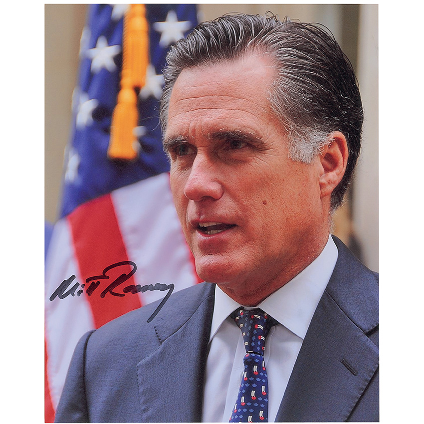 Lot #285 Mitt Romney