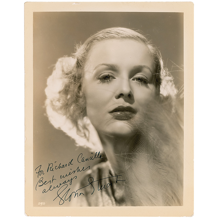 Lot #1408 Gloria Stuart