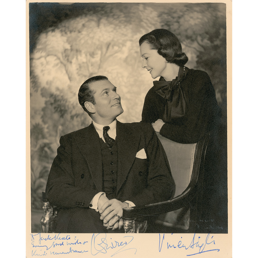 Lot #1056 Vivien Leigh and Laurence Olivier