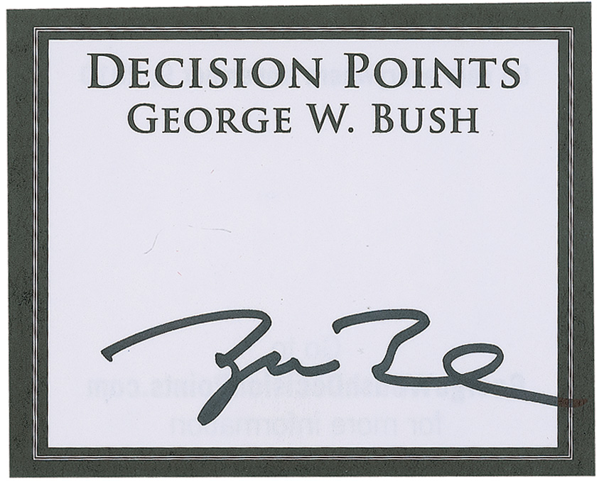 Lot #15 George W. Bush