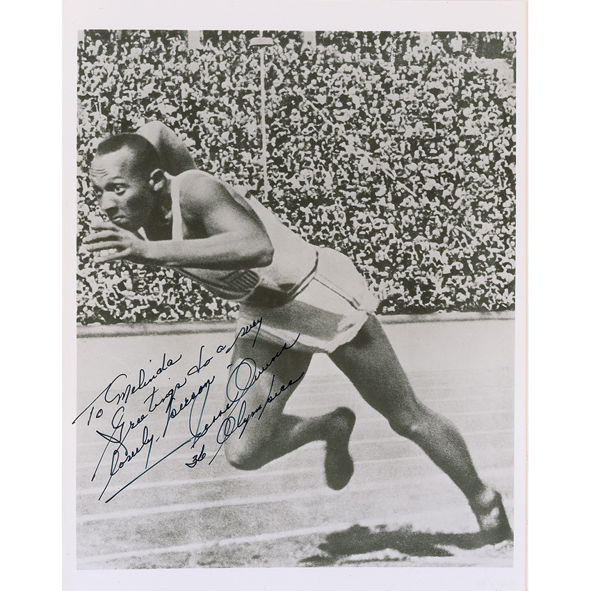 Lot #1466 Jesse Owens