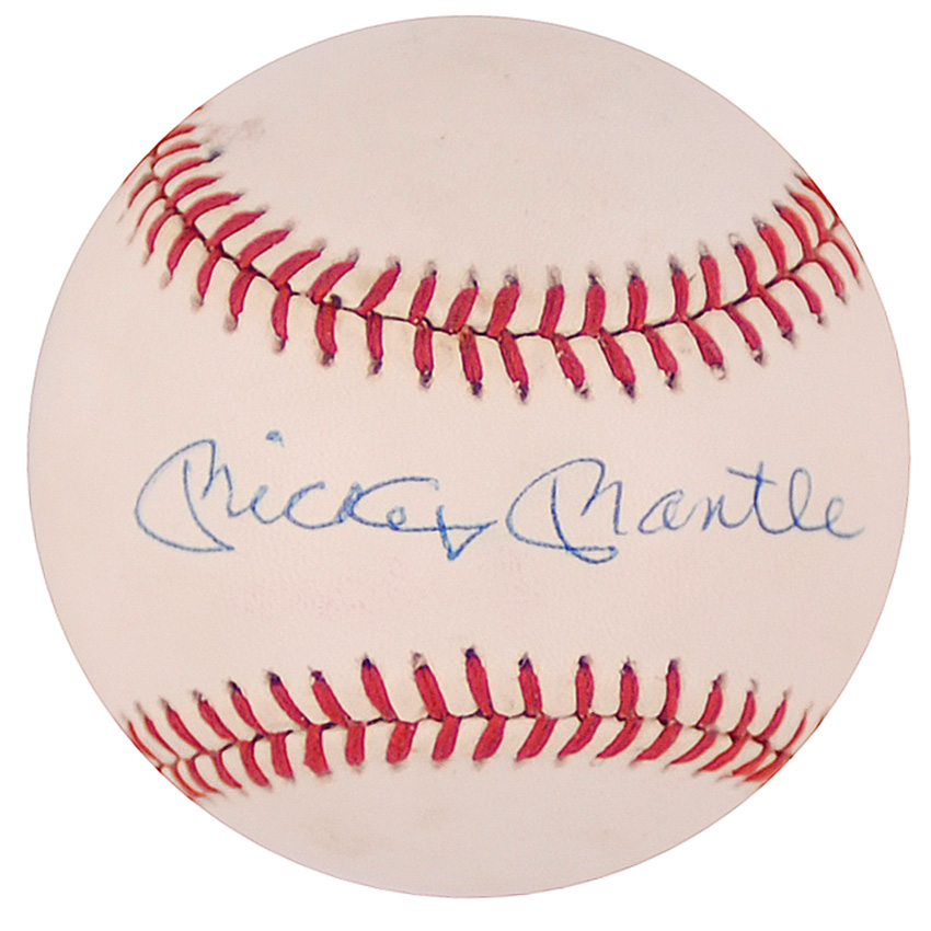 Lot #1499 Mickey Mantle