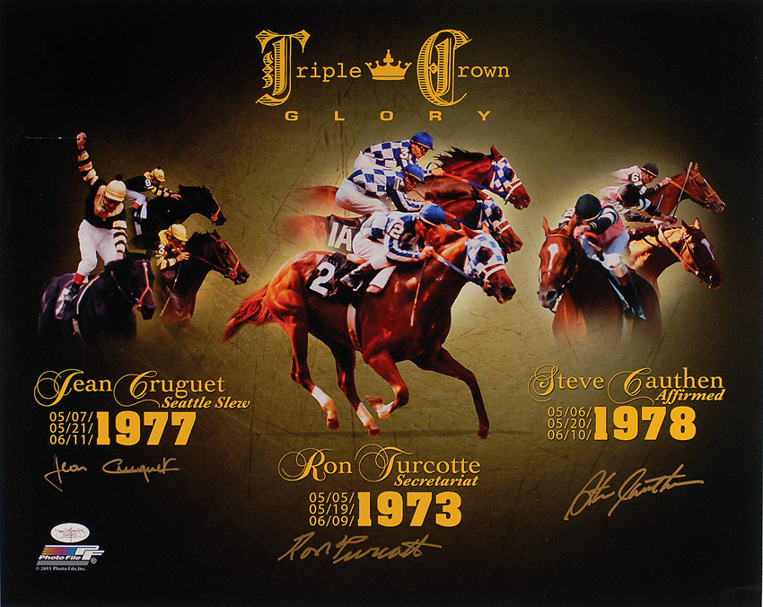 Lot #1547 Horse Racing: Triple Crown Winners