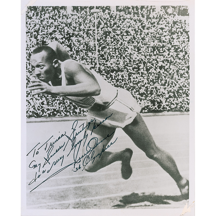 Lot #1580 Jesse Owens